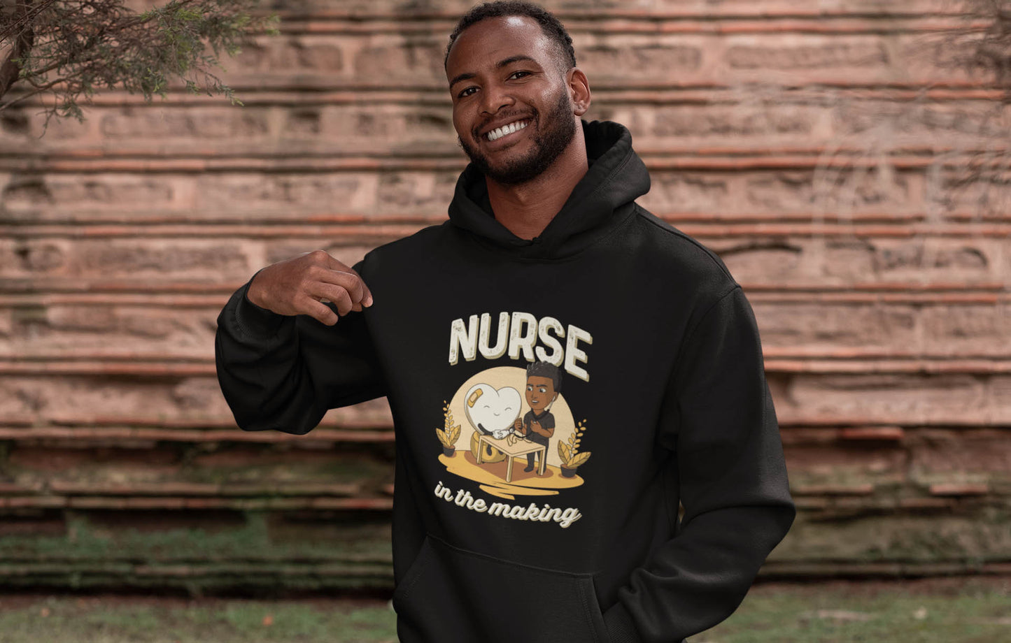 His Adult Nurse in the Making Hoodie