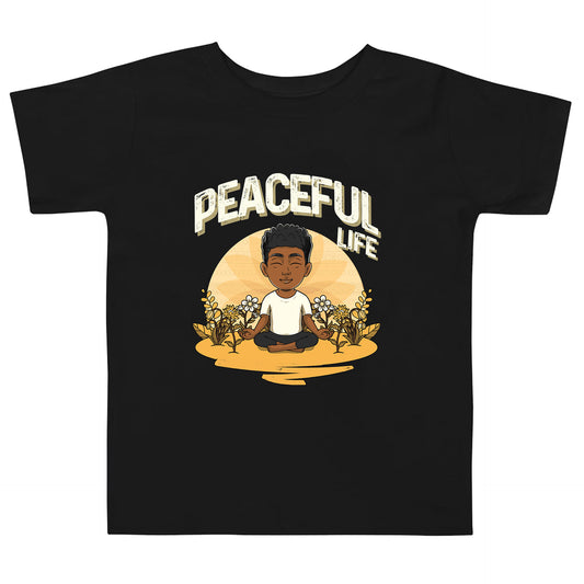 His Toddler Peaceful Life Tee