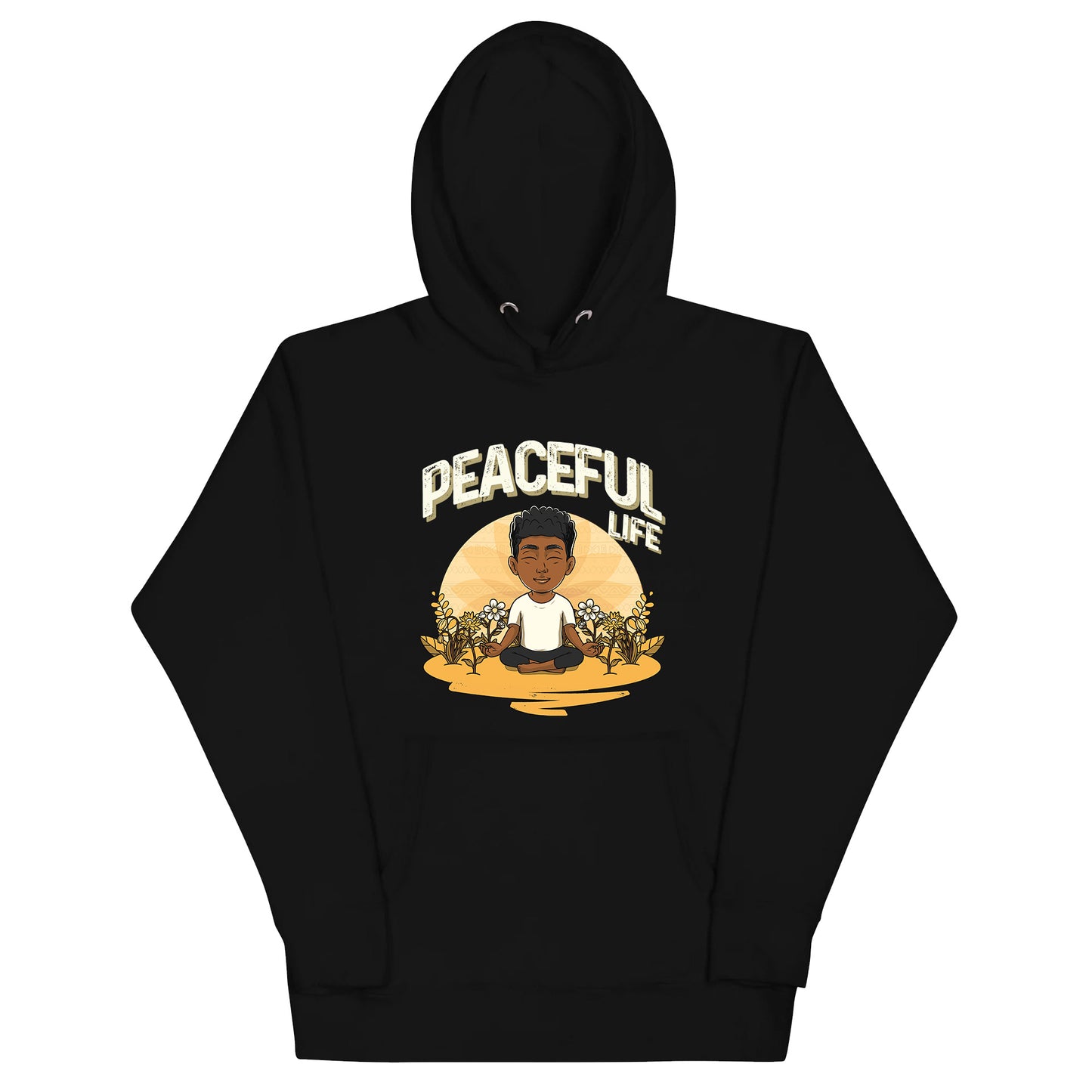 His Adult Peaceful Life Hoodie