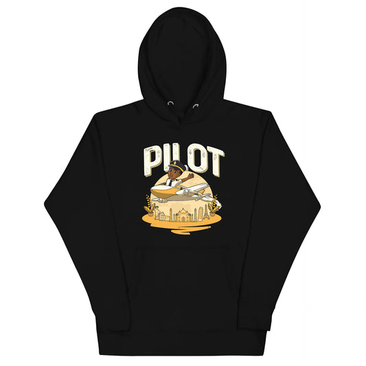 His Adult Pilot Hoodie