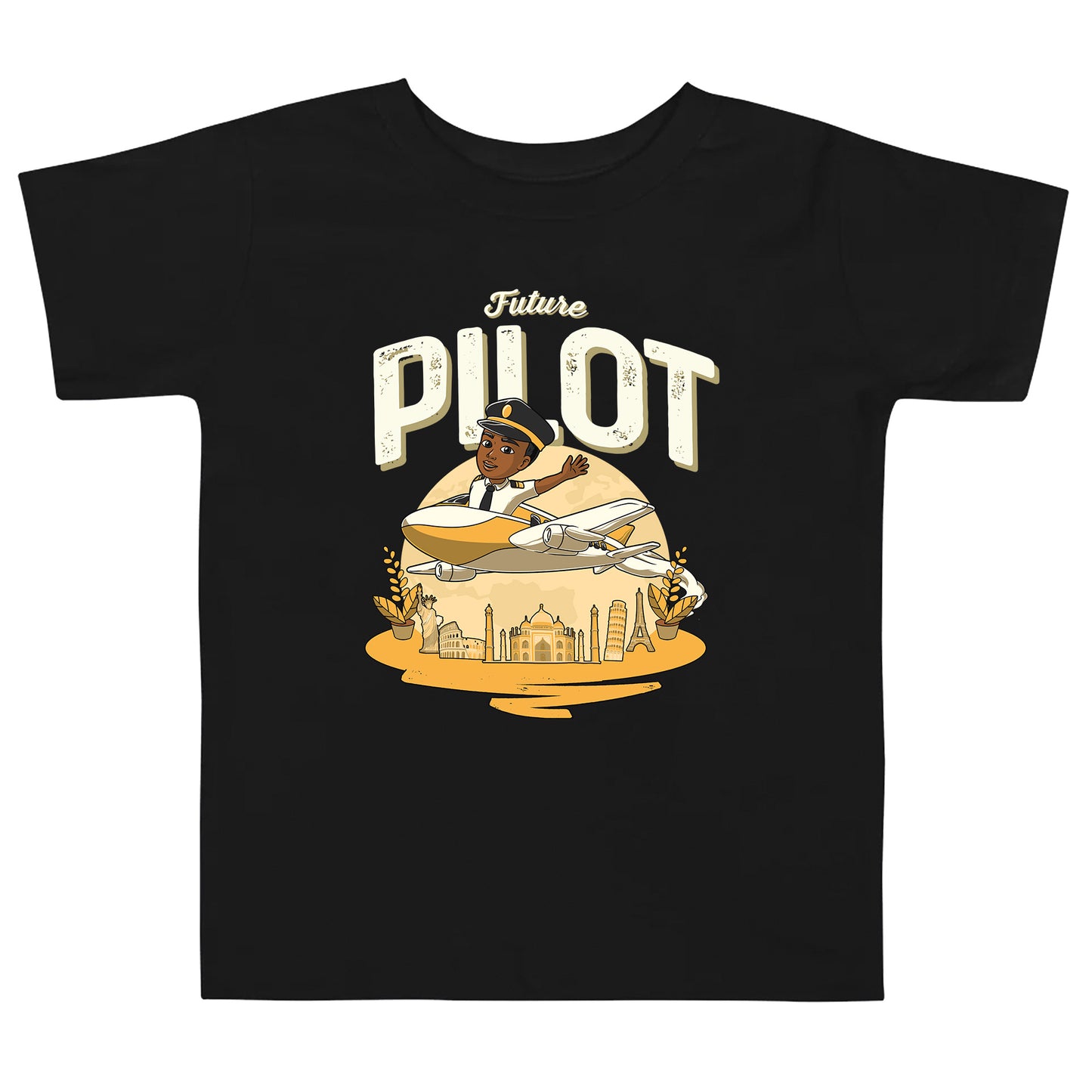 His Toddler Future Pilot Tee