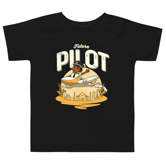 Her Toddler Future Pilot Tee