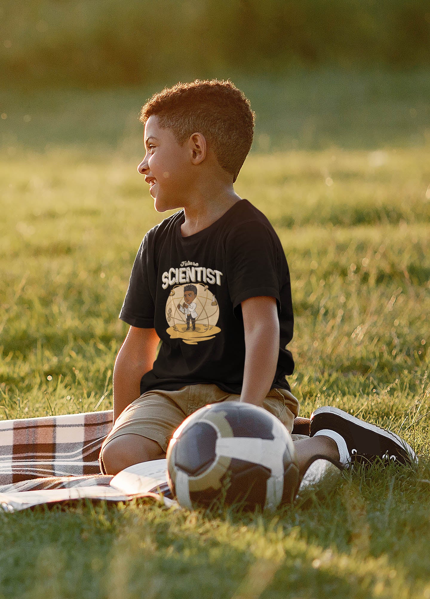 His Toddler Future Scientist Tee