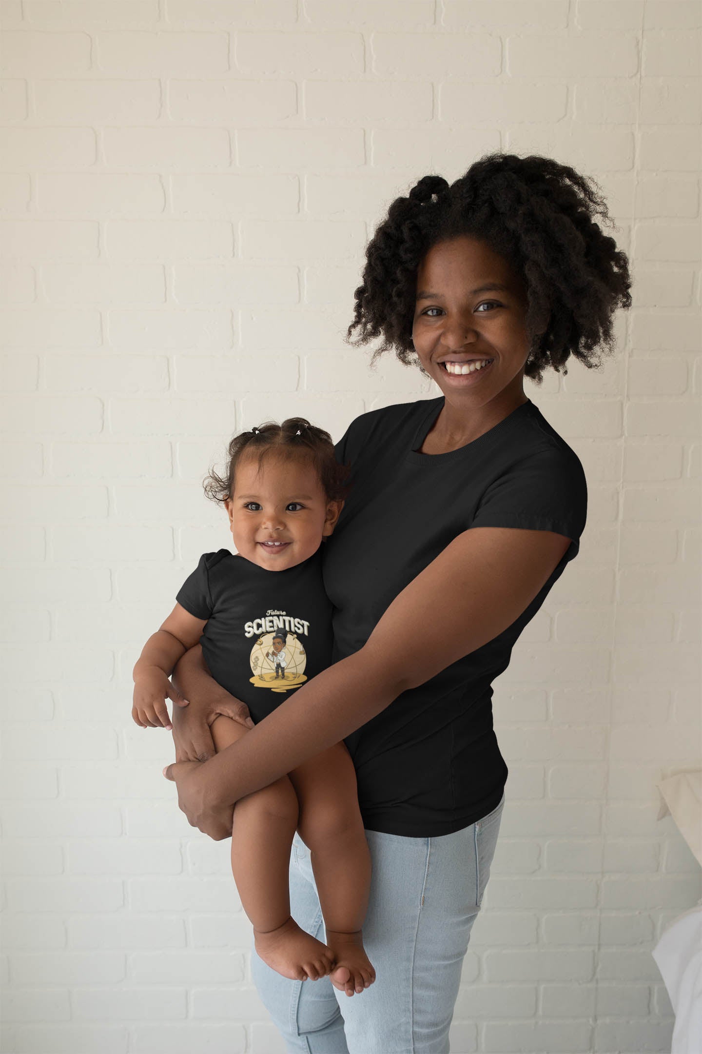 Her Baby Future Scientist Tee