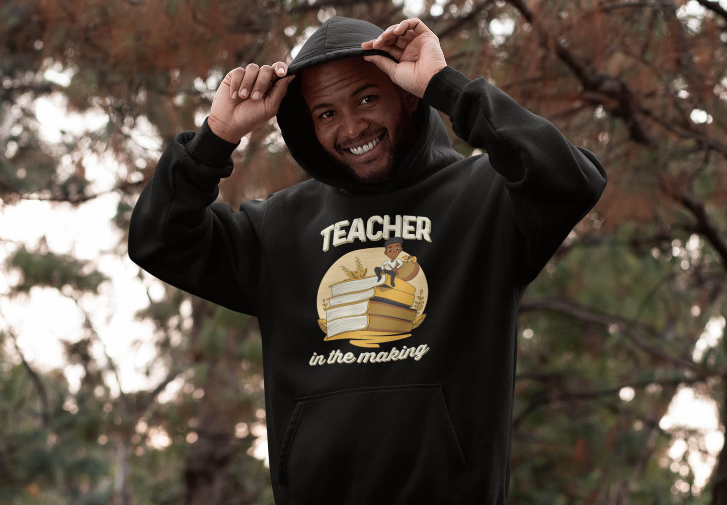 His Adult Teacher in the Making Hoodie