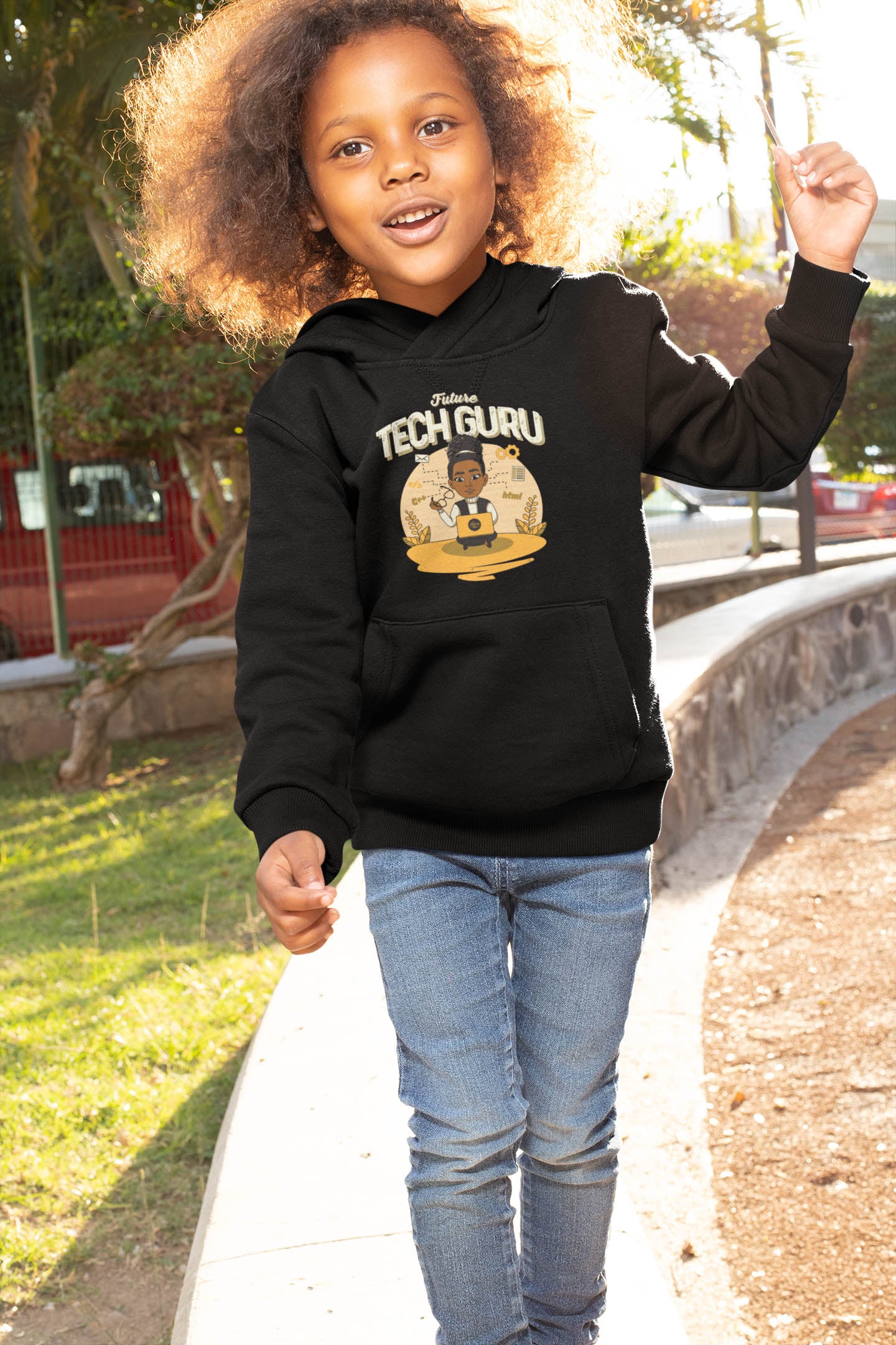 Her Youth Future Tech Guru Hoodie