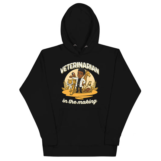 His Adult Veterinarian in the Making Hoodie