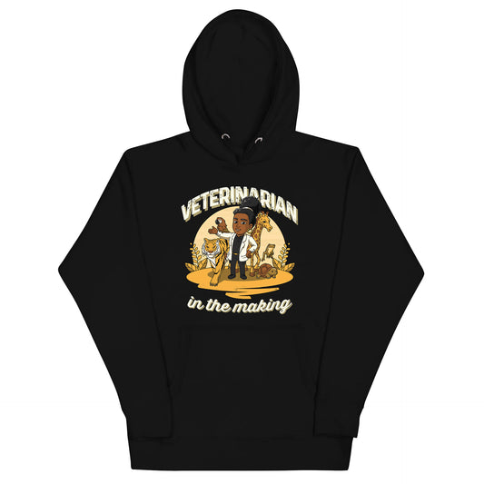 Her Adult Veterinarian in the Making Hoodie