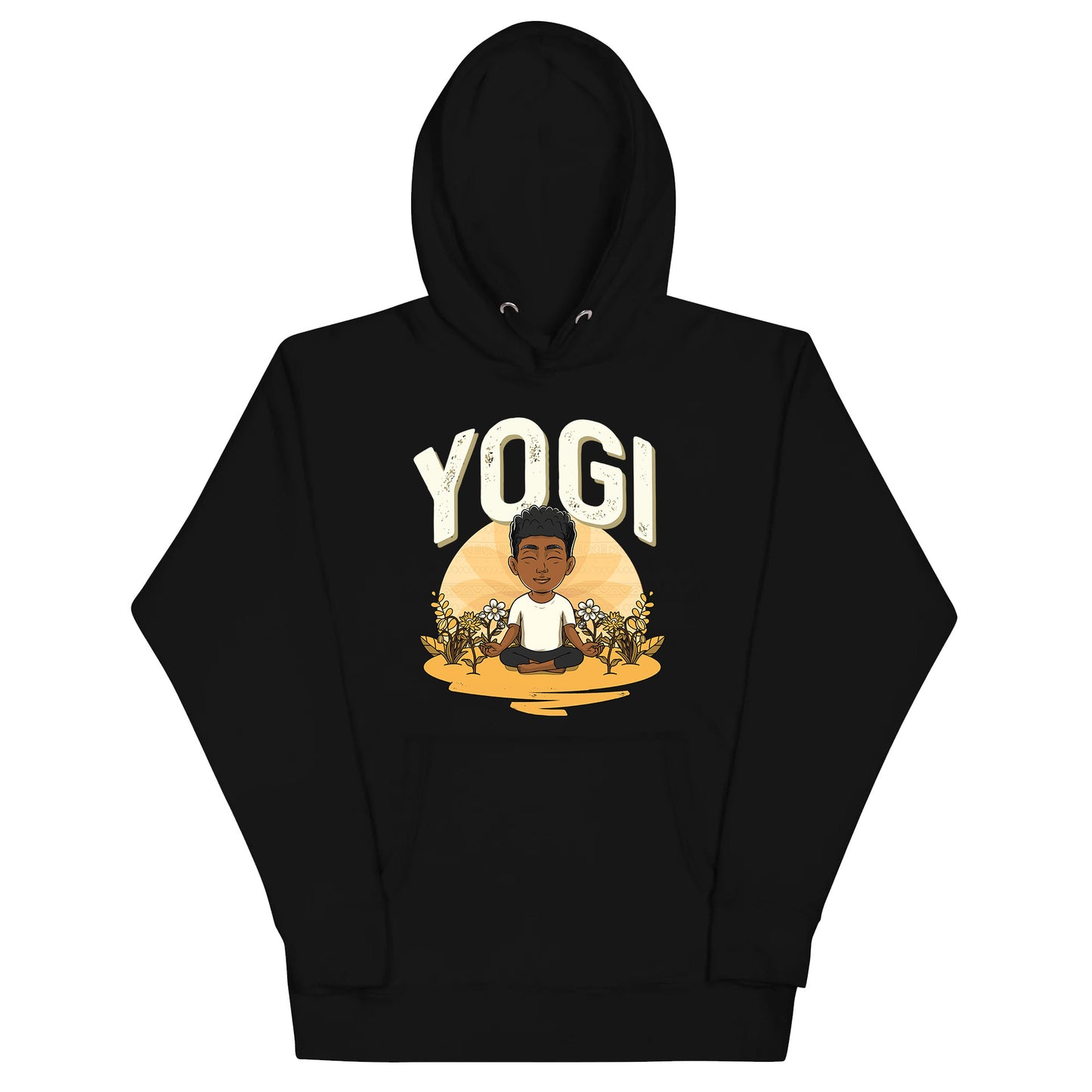 His Adult Yogi Hoodie