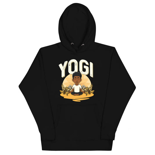 His Adult Yogi Hoodie