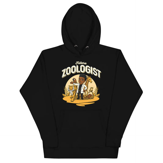 His Adult Future Zoologist Hoodie