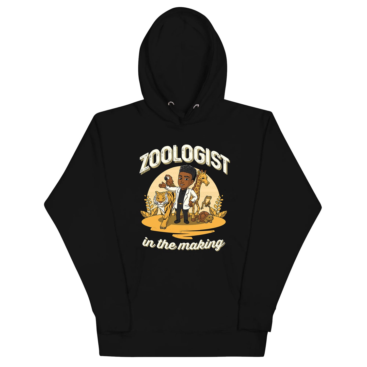 His Adult Zoologist in the Making Hoodie