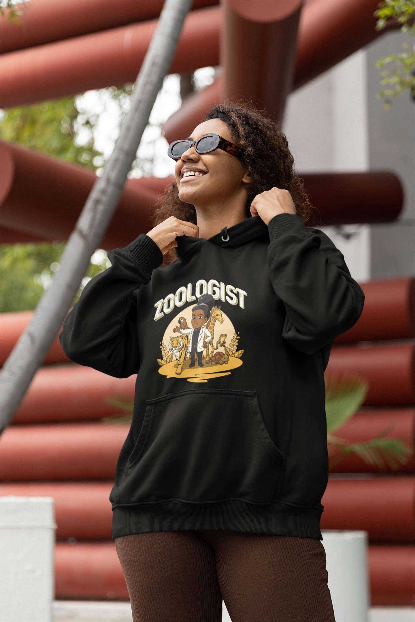 Her Adult Zoologist Hoodie